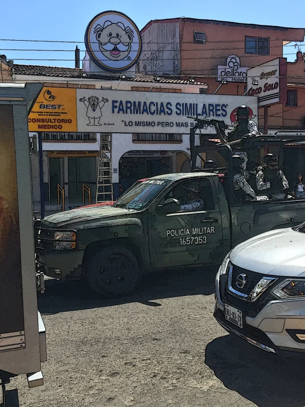 Huatulco_Polizei