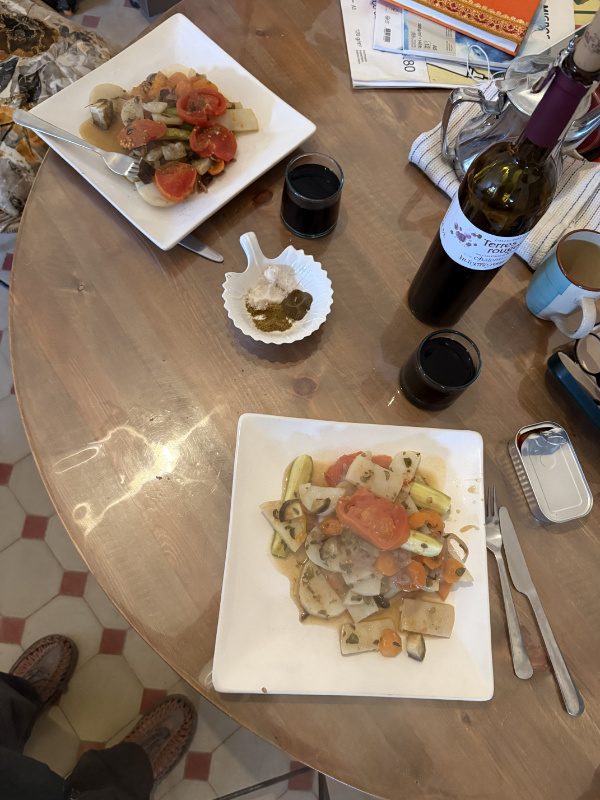 Tajine drinnen