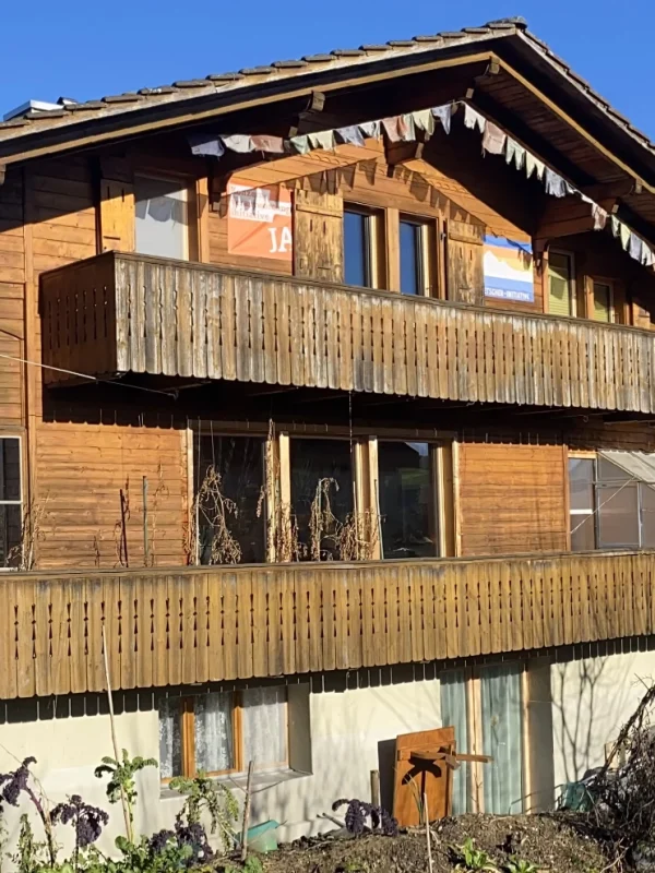 U Haus mit Südsicht